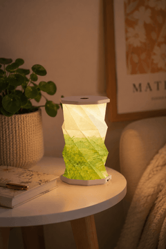 Lanterne OrigaLux dans une ambiance lumineuse