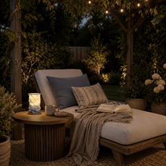 Lanterne OrigaLux dans une ambiance décorative