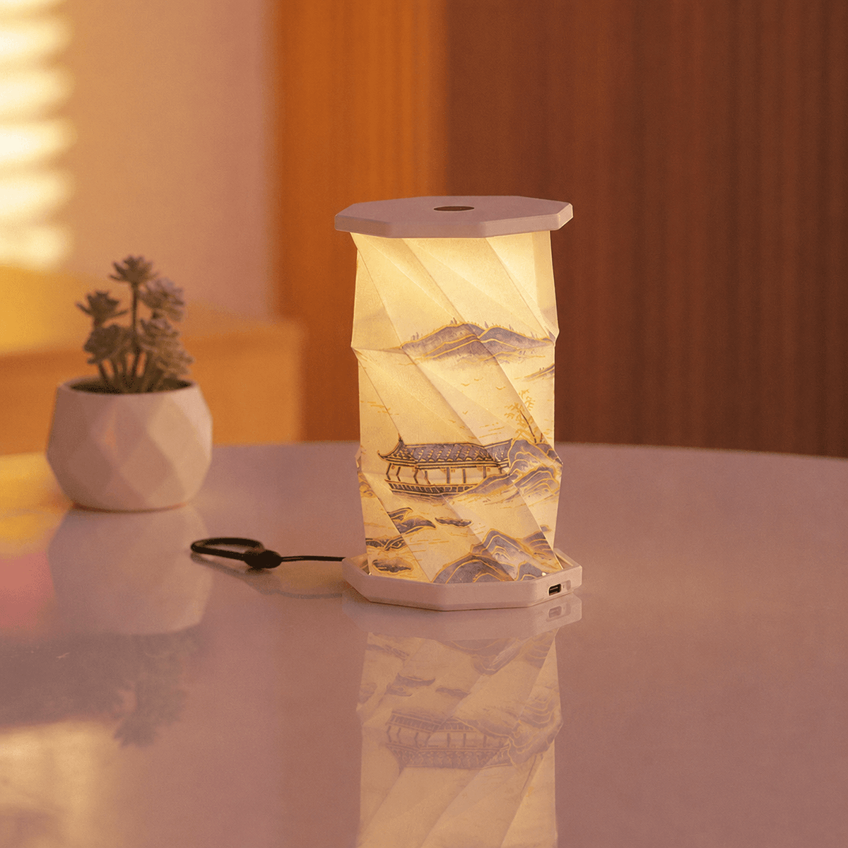 Lampe nomade à poignée OrigaLux™